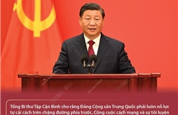 Tổng Bí thư BCH Trung ương Đảng Cộng sản Trung Quốc khẳng định ý nghĩa của Đại hội XX 