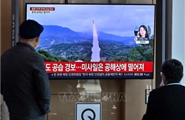 Tên lửa của Triều Tiên rơi ngoài vùng đặc quyền kinh tế Nhật Bản