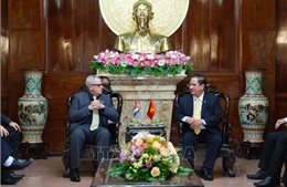Tổng Thư ký Quốc hội và Hội đồng Nhà nước Cuba thăm, làm việc tại Cần Thơ
