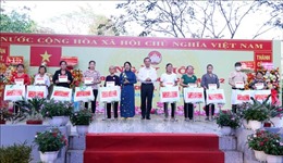 Bí thư Thành ủy Thành phố Hồ Chí Minh dự Ngày hội Đại đoàn kết toàn dân tộc tại khu dân cư