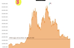 Bitcoin rơi khỏi mốc 17.000 USD