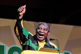 Tổng thống Ramaphosa tái đắc cử vị trí Chủ tịch đảng ANC cầm quyền ở Nam Phi