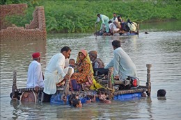 UNICEF cảnh báo hàng triệu trẻ em Pakistan gặp khó khăn sau trận lũ lụt lớn