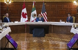 Tổng thống Mexico kêu gọi tăng cường hợp tác khu vực Bắc Mỹ