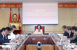 Tiểu ban Bảo vệ chính trị nội bộ Trung ương họp phiên thứ nhất năm 2023