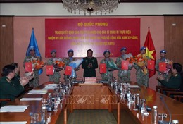 Tiếp tục cử sĩ quan QĐND Việt Nam đi làm nhiệm vụ gìn giữ hòa bình LHQ