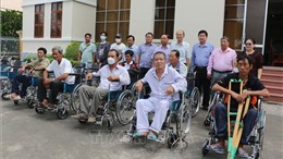 Hỗ trợ xe lăn cho người khuyết tật tại Bạc Liêu