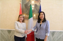 Việt Nam và Italy nhất trí phương hướng thúc đẩy quan hệ đối tác chiến lược