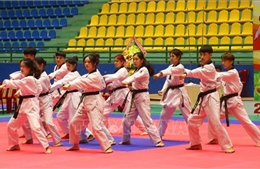 Hơn 1.000 vận động viên tham dự Giải vô địch Taekwondo học sinh, sinh viên toàn quốc lần thứ I