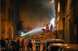 Pháp: 8 người mất tích trong vụ sập nhà ở thành phố Marseille