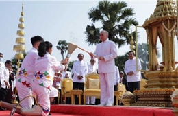Thủ đô Phnom Penh đảm bảo an ninh trật tự cho lễ rước đuốc SEA Games 32