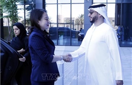 Phó Chủ tịch nước Võ Thị Ánh Xuân làm việc với một số cơ quan, tập đoàn tại UAE