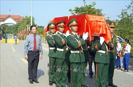 Quảng Trị: Đón nhận hài cốt liệt sĩ từ tỉnh Savannakhet, Lào