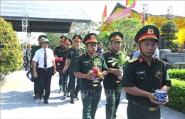 Truy điệu, an táng 16 hài cốt các liệt sĩ tại Nghĩa trang Liệt sĩ thành phố Huế