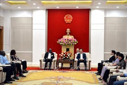 Phó Chủ tịch Quốc hội Bờ Biển Ngà cùng Đoàn công tác thăm xã giao tại Quảng Ninh