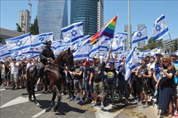 Cảnh sát Israel bắt giữ hàng chục người biểu tình quá khích