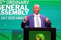 World Cup nữ 2023: Chủ tịch CAF khích lệ tinh thần 4 đội tuyển của châu lục