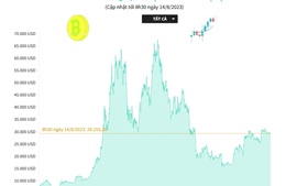 Giá Bitcoin tuần qua giao dịch trong biên độ hẹp
