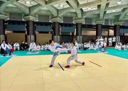 Sôi nổi giải đấu Karate của người Việt tại Nhật Bản