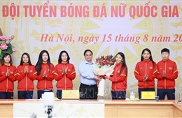 Thủ tướng Phạm Minh Chính gặp mặt, biểu dương Đội tuyển Bóng đá nữ Việt Nam