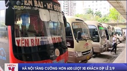 Hà Nội tăng cường hơn 600 lượt xe khách trong dịp lễ 2/9