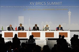 Các nước hoan nghênh việc được mời gia nhập Nhóm BRICS