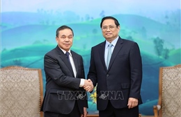 Thủ tướng Phạm Minh Chính tiếp Đại sứ Lào nhân dịp kết thúc nhiệm kỳ công tác