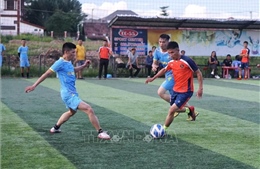 Bế mạc giải bóng đá thanh niên Việt Nam tại Lào lần thứ 9