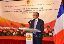 Lễ kỷ niệm 78 năm Quốc khánh Việt Nam tại Pháp