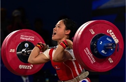 ASIAD 2023: Nữ đô cử Triều Tiên xác lập kỷ lục thế giới mới