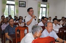 Đoàn đại biểu Quốc hội tỉnh Quảng Ngãi đã tiếp xúc cử tri trước Kỳ họp thứ 6