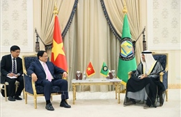 Thủ tướng Phạm Minh Chính làm việc với Tổng Thư ký GCC