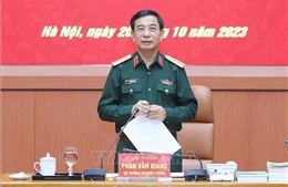 Đại tướng Phan Văn Giang làm việc với tỉnh Thái Nguyên và tỉnh Hà Tĩnh