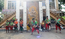 Giữ gìn điệu múa trống độc đáo của đồng bào Khmer ở Tây Ninh