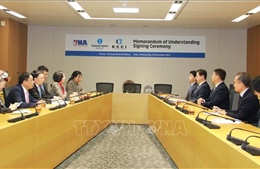 Đẩy mạnh hợp tác thông tin toàn diện giữa TTXVN với hãng thông tấn Yonhap