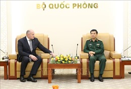 Đại tướng Phan Văn Giang tiếp Bộ trưởng Bộ tình trạng khẩn cấp Liên bang Nga