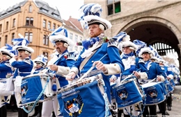 Khởi động mùa lễ hội hóa trang truyền thống ở Đức