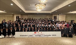 Hoạt động giao lưu ý nghĩa của học sinh Việt Nam - Nhật Bản