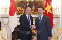 Chủ tịch nước tiếp lãnh đạo các đảng và những người bạn Nhật Bản thân thiết với Việt Nam