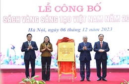 Vinh danh 79 công trình tiêu biểu trong Sách vàng Sáng tạo Việt Nam năm 2023