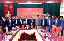 Các xã biên giới Việt Nam - Trung Quốc tăng cường hợp tác