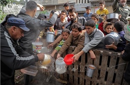 WFP cảnh báo nạn đói đang rình rập tại Gaza