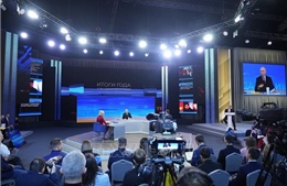 Tổng thống Nga đã trả lời 78 câu hỏi trong 4 giờ giao lưu trực tuyến với người dân