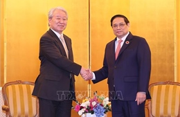Thủ tướng Phạm Minh Chính tiếp Chủ tịch Cơ quan Hợp tác quốc tế Nhật Bản