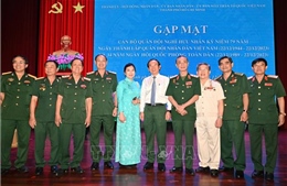 TP Hồ Chí Minh tổ chức gặp mặt cán bộ cao cấp Quân đội nghỉ hưu