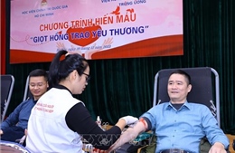 Học viện Chính trị quốc gia Hồ Chí Minh tổ chức hiến máu tình nguyện năm 2023