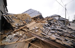 Động đất tại Nhật Bản: Số nạn nhân thiệt mạng lên tới 62 người 