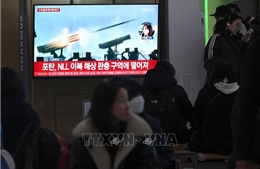 Hàn Quốc: Triều Tiên tiếp tục diễn tập bắn đạn thật ở bờ biển phía Tây 