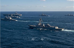 Hàn Quốc, Mỹ, Nhật Bản tập trận hải quân chung  
