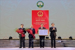 Phó Thủ tướng Trần Lưu Quang dự Hội nghị công bố Quy hoạch tỉnh Hoà Bình